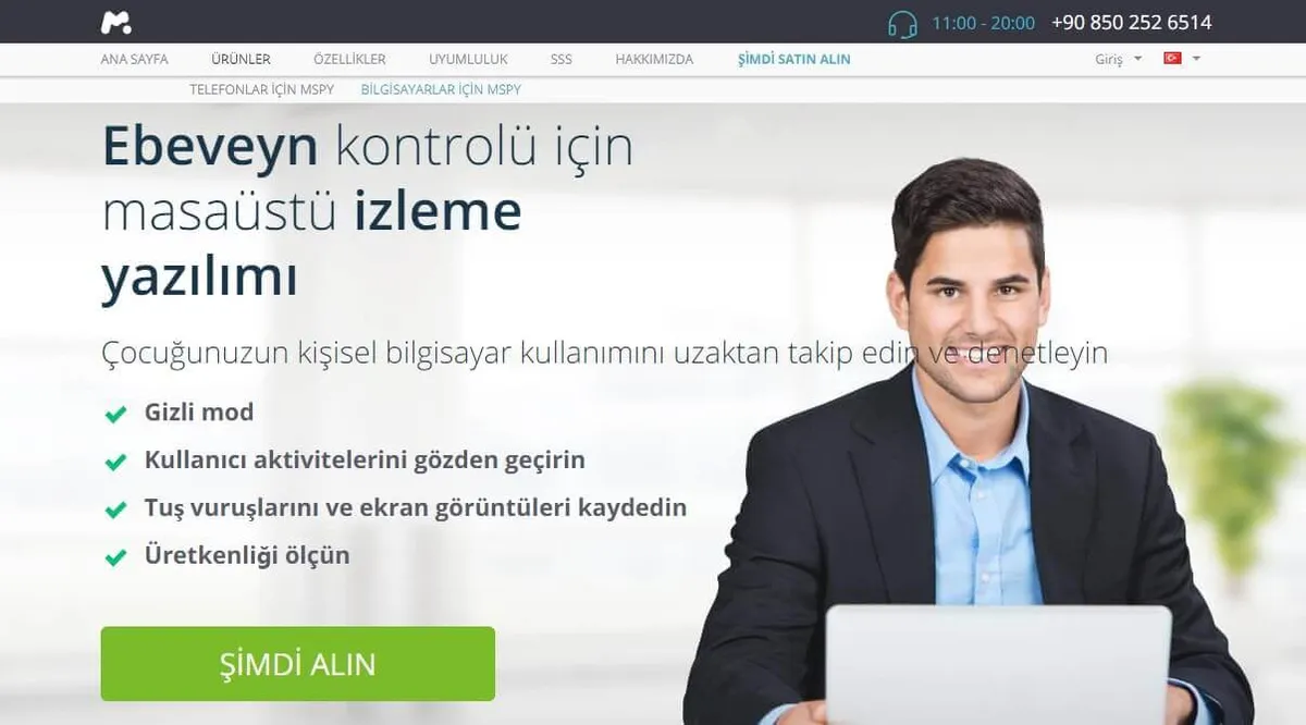 Bilgisayar İçin mSpy